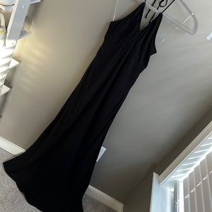 Black Halter Maxi Dress